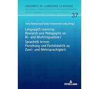 LanguageS Learning: Research and Pedagogies on Bi- and Multilingualism / SpracheN lernen: Forschung und Fachdidaktik zu Zwei- und Mehrsprachigkeit: 37