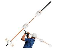 LANGWEI Ausilio per L'allenamento del Golf, Bastone da Golf Hollow Ball Swing Practice Stick Impact Stick per Allenare La velocità dello Swing, Il Ritmo, La Potenza