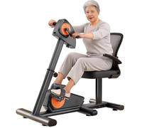 LANGWEI Cycoergometro Orizzontale per Anziani, Cyclette Motorizzata per Uso Domestico, Cyclette per Persone con Disabilità E Portatori di Handicap