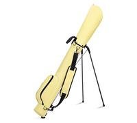 LANGWEI Giallo,Borsa da Golf con Supporto, Sacca da Golf Ultraleggera con Supporto per Uomo E Donna, Borsa Portatile Impermeabile per Il Campo Pratica