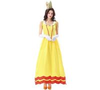 LANGWEI Giallo,L,Accessori Per Costumi Da Principessa Delle Fiabe Per Donne Adulti E Bambini Per Halloween