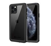 Lanhiem Cover Compatibile con iPhone 11 PRO Max (6.5") Impermeabile [IP68 Waterproof e 360 Gradi Protezione] Custodia Subacquea Antiurto Rugged con Protezione dello Schermo per iPhone 11 PRO Max,Nero