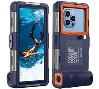 Lanhiem Custodia Impermeabile Subacquea Professionale IP68 15M per iPhone Samsung Huawei Xiaomi,Compatibile con telefoni fino a 6,9 pollici,adatto per immersioni snorkeling surf