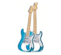 LanHong 2 Piece/Set Bottle Opener Beer Bottle Openers Guitar Shaped Bottle Opener Guitar Gift Kitchen Gadgets for Drinkers Music Guitar Lover