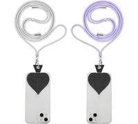 Lanière De Téléphone 2pcs Cordon Telefono Portatile Avec Patch Universelle Tour De Cou Telefono Compatibile Avec Plupart Des Smartphones N