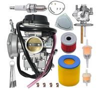 Lanigram Carburatore LTZ400 adatto per Suzuki Quadsport LT-Z 400 2003-2007 2003 2004 2005 2006 2007 ATV Quad Carb con filtro dell'aria e valvola del carburante