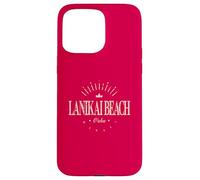 Lanikai Beach Hawaii | Lanikai Beach Oahu HI Modern Custodia per iPhone 15 Pro Max