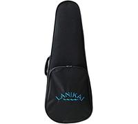 LANIKAI FCLS - Custodia morbida per ukulele soprano, colore: Nero