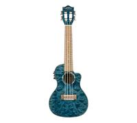 Lanikai, Ukulele a 4 corde, sabbia, blu, cromato (QMBLCEC)