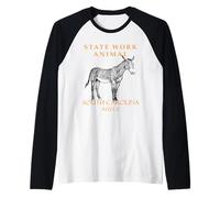 L'animale da Lavoro del Territorio della Carolina Il Mulo Maglia con Maniche Raglan