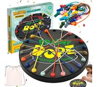 lankai Gioco Puzzle Con Corda Intrecciata, Puzzle Del Gioco Di Corda, Gioco Puzzle Con Corda Intrecciata Bambino, Gioco Di Logica Con Corda Gioco Da Tavolo Puzzle, Per Bambini E Adulti Giocano