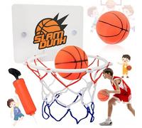 Lankai Mini Canestro Da Basket Per Bambini - Set Completo Con Pompa, Kit Di Basket Da Muro E Camera, Sport Indoor E Outdoor