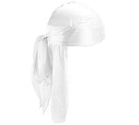 Lankater Long Tail Durag, Seta Durag Headwraps Cinghie Larghe Pirate Hat Cap Turbante Per Le Donne E Gli Uomini Di Hip-hop Decorazioni Quotidiano