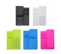 Lankater Silicone Bathroom Organizer Mighty Toothbrush Holder Silicone Toothbrush Holder for Bathroom Shower Supplies