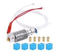 LANKEGU Hotend Kit per Anycubic Mega S, Stampante 3D Assemblato Hotend Kit con 5PCS Silicone Calze e Ugelli per Mega, Mega S Filamento 3D Stampanti