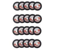 Lanko 20 pezzi 75 mm Mini disco di taglio in resina circolare per smerigliatrice angolare da 10 mm disco di taglio di piastrelle in legno elettrico
