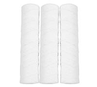 Lanko 3Pcs Depuratore d'acqua Cartuccia Filtro Ferita Catena 10 Pollici 5 Micrometri PP Filtro di Cotone Filtro Sedimenti
