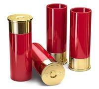 Lanko 4 bicchieri da liquore a 12 gauge Tequila, durevoli, facili da usare, 9,2 x 3,2 x 3,6 cm