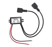 Lanko Convertitore DC 12V a 5V 3A Doppio 2 USB a Tensione del Regolatore di Energia Automatico di Depressurizzazione