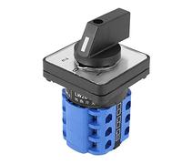 Lanko Interruttore a camme rotativo a 3 posizioni On-Off, 20 A