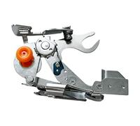 Lanko Piedino per cucire con volant, accessorio universale per macchine da cucire, per piegare e arricciare tessuti leggeri a