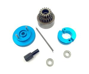 Lanko Trasmissione RC, set frizione a due velocità, molle a campana, cuscinetti volano, set per auto 1/10 RC Nitro 94122 02023 02048