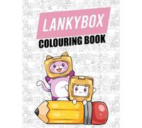 Lanky.Box Coloring Book: Many One Sided Drawing JUMBO Pages Of Characters and Iconic Scenes for Children Kids Girls Boys Ages 2-4 4-8 6-12 8-12 & Adults