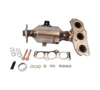 Lanliuhui Store Convertitore catalitico con kit di montaggio 0342L5 BM91263H compatibile con Aygo C1 107 0342.K3 0342.K8 0342.K0