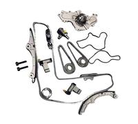 Lanliuhui Store Kit pompa acqua catena distribuzione for 2007-2010 compatibile con Edge compatibile con Taurus compatibile con Lincoln Mkz V6 3.5 3.7L AT4Z-6306-A 7T4Z-6256-A BA5Z-6B274-A