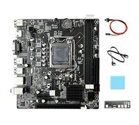 Lanlousy 1 Set B75 Desktop Scheda Madre Ricambi di Ricambio LGA1155 DDR3 Supporto 2X8G PCI E 16X