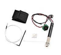 Lanlousy Active Endpin Jack Preamp Piezo Pickup Kit con controllo del volume per parti di chitarra acustica