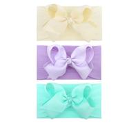 Lanmerry Fiocchi per capelli per neonate e neonate, in morbido nylon, accessori per capelli per neonati e bambini