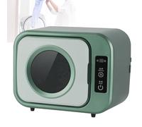 LANMFU Mini asciugatrice elettrica portatile, asciugatrice piccola e compatta per la casa, a basso rumore, asciugatrice da tavolo indipendente, per viaggi, appartamenti, dormitori studenteschi, hotel,
