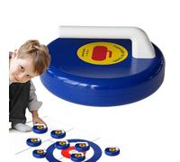Lanmijia Gioco Da Tavolo Curling,Giochi Da Tavolo Portatili - Giocattoli Educativi per Bambini Adulti Ufficio Università Giardino Feste Famiglia Bar Interni Esterni Vacanze