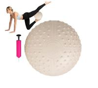 Lanmijia Palla da Esercizi Con Pompa ad Aria Piccola Portatile Antiscivolo | Palla Gonfiabile Esercizi Modellante Corpo Per Donne Recupero Fisico Muscolare Pelvico Casa Ufficio Palestra Viaggio