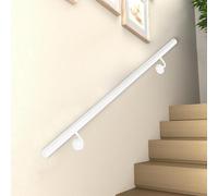 Lanmmraifc Corrimano per Scale Moderne da 30 a 600 cm, corrimano a Parete per Scale Interne ed Esterne, Asta di Supporto di Sicurezza per corridoi per Anziani e Bambini, per soppalco.(80cm)