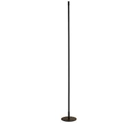 LANMOU Lampada da Terra a LED Dimmerabile, Moderna Lampade da Terra con Telecomando, Lampada a Stelo Minimalista Nera per Soggiorno Camera da Letto Lampada da Pavimento Ufficio, 150cm
