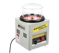 LANNADD Tumbler magnetico, 2000 giri/min, lucidatrice per gioielli, 230 V, mini lucidatrice per gioielli, adatto per lucidare e rifinire superfici
