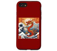 L'anno del Drago 2024 Grande onda Capodanno cinese Custodia per iPhone SE (2020) / 7 / 8