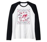 L'Anno della Scimmia (Dichiarazione astrologica) Maglia con Maniche Raglan