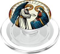 L'Annunciazione Beata Tu Luca 1:45 Santa Maria Cattolica PopSockets PopGrip per MagSafe
