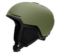 LANOVAGEAR Casco da Sci per Uomo Donna Ragazzo e Ragazzi, Casco da Snowboard Ruota Regolabile, Ottima Ventilazione, Casco Ski per Sci Pattinaggio Snowboard (M, verde)