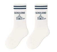 Lanpeeking Calzini per bambini scolastici 2025, regalo per ragazzi e ragazze, ideali per sacchetti di scuola, inizio scuola e sacchetto di zucchero (taglia 26-32)