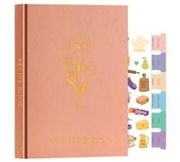 Lanpn B5 Libro di Ricette Il Mio Ricettario in Pelle, Quaderno per Ricette da Scrivere, Recipe Cook Journal Book to Write in Your own Recipes, Libri di Cucina Cooker Girl Libro, Rosa, Inglese