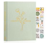 Lanpn Diario della Gratitudine per Donna Uomini, Journal 5 Minuti al Giorno de Consapevolezza Affermazione, 156 Pagine Gratitude Diary Quaderno Guidato per Motivazionali Riflessioni, Inglese, Verde