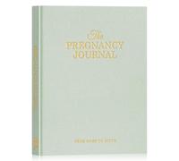 Lanpn Diario della Gravidanza Mamma 105 Pagine, Libri Ricordi Gravidanza Organizzare il Parto, Libro Album Gravidanza per Fotografie Ecografie, Regalo Future Mamma Nuovi Genitori, Verde, Inglese