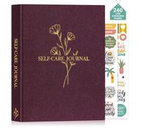 Lanpn Diario di Auto-cura per Donna, Quaderno Guidati di 5 Minuti Gratitudine e Motivazione, 4 Mesi Tracker di Auto-Cura, Diari Mentale Benessere e Crescita Personale, Inglese, Viola