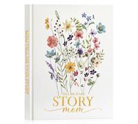Lanpn Mamma Raccontami la Storia della Tua Vita con 270+ Domande, Diario guidato in Pelle Libro dei Ricordi di Madre Mom Story Book Journal Festa della Mamma Compleanno Natale Regalo, Inglese