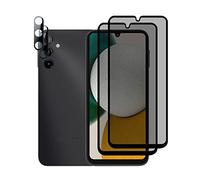 LanQii Privacy Pellicola Protettiva Compatibile con Samsung Galaxy A34 5G, [2+2 Pezzi] Anti-Spia Vetro Temperato Protezione + Fotocamera Posteriore Pellicola, Durezza 9H per Samsung Galaxy A34 5G