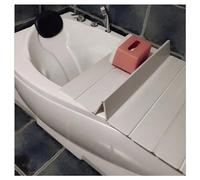 LANRUEU Pieghevole Copertura Vasca Da Bagno Vassoi Vasca Da Bagno, Scaffale Di Stoccaggio Copertura Isolante, 0,6cm Tavola Antipolvere Mensola Da Bagno, 22 Taglie(70x160x0.6cm)